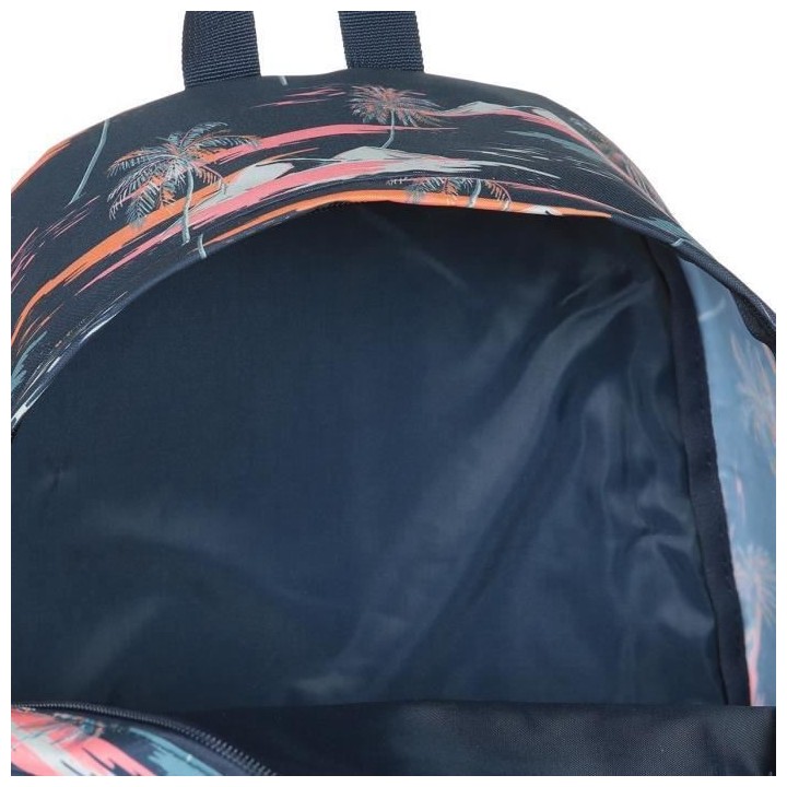 KANABEACH Sac a dos Borne 1 Compartiment Bleu/Orange Enfant