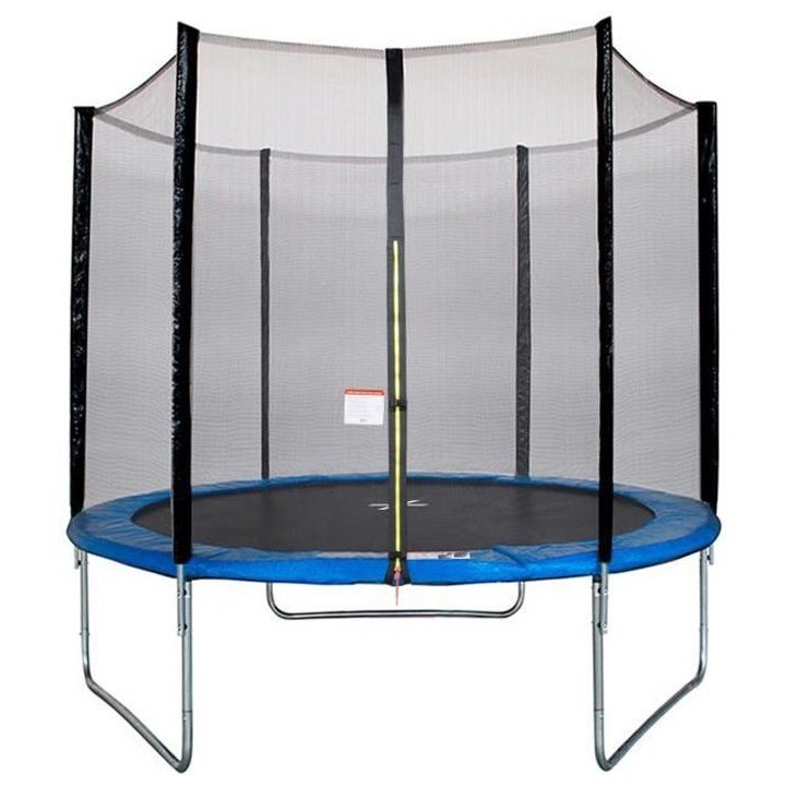 Trampoline Ø 250 cm MAXI ECO - Bleu - KANGUI - Avec Filet