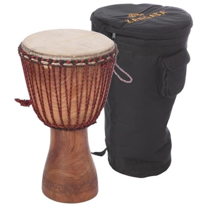KANGABA Pack grand Djembé Mali + housse + sangle