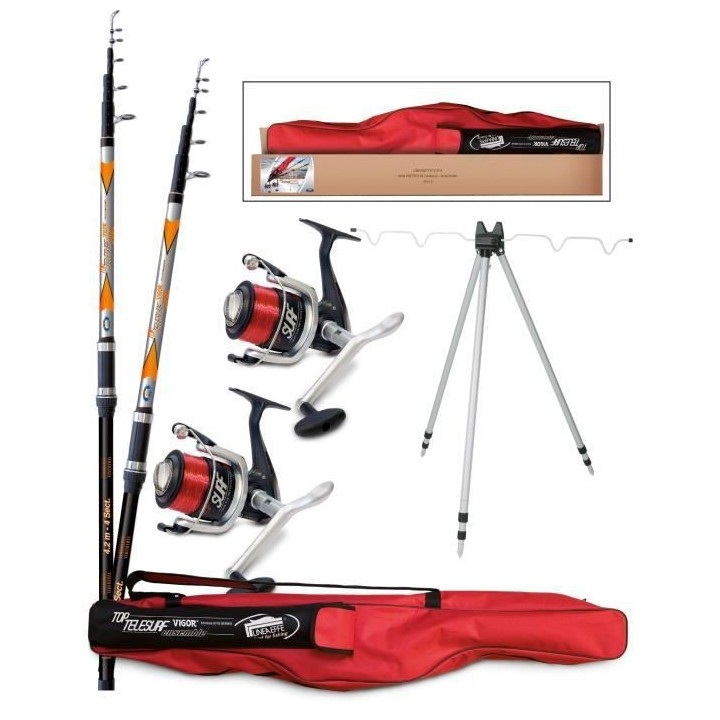 LINEAEFFE Kit de peche Combo Surf