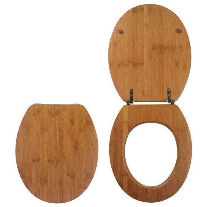 WIRQUIN - Abattant casual line bamboo nature