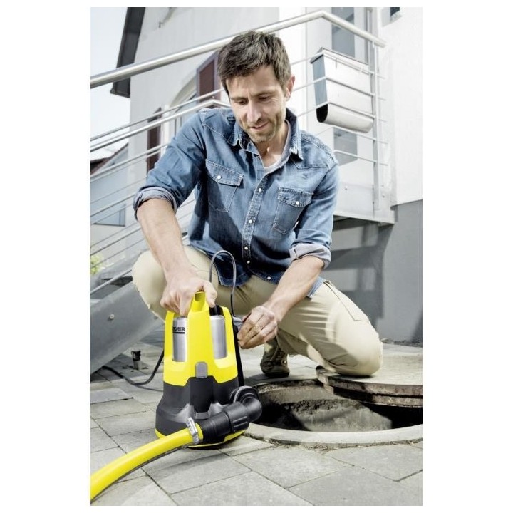 Pompe d'évacuation eau KÄRCHER SP 6 Flat en inox - 600 W