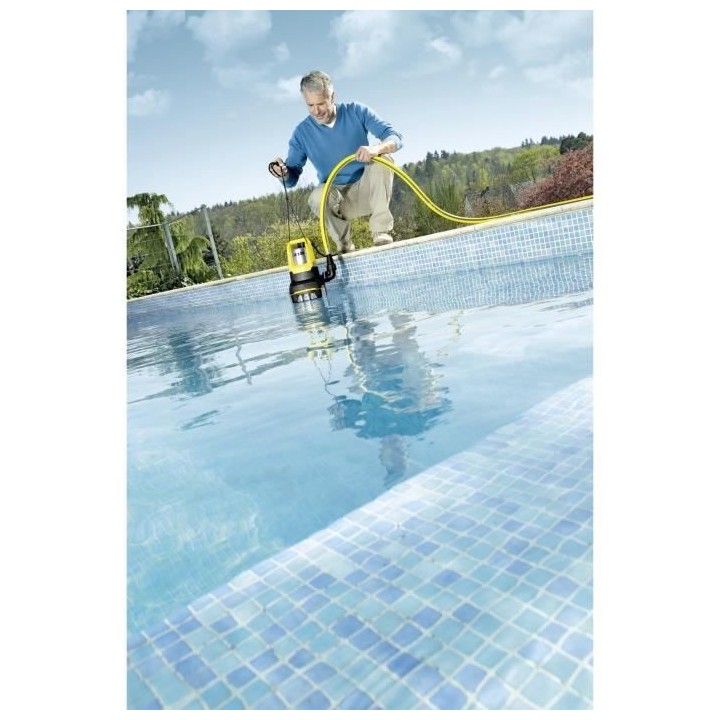 Pompe d'évacuation eau KÄRCHER SP 6 Flat en inox - 600 W