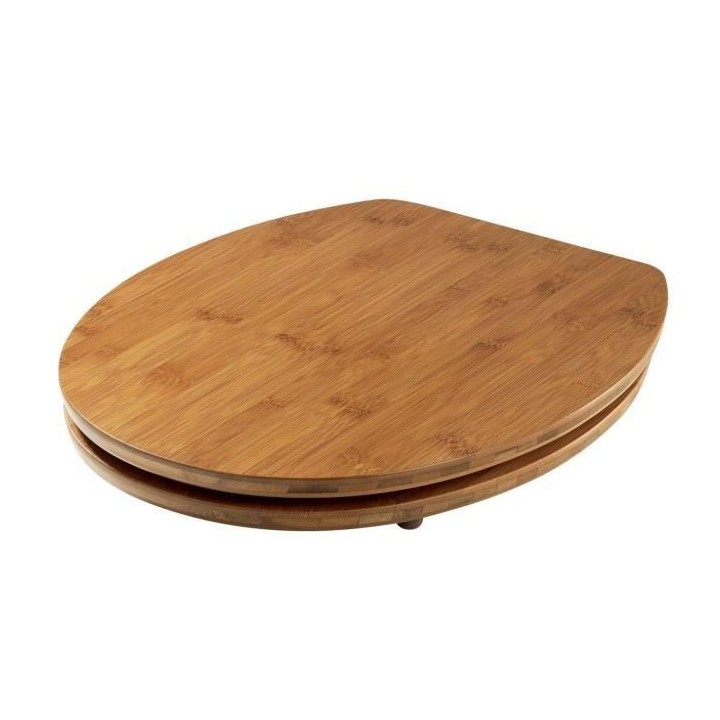 WIRQUIN - Abattant casual line bamboo nature