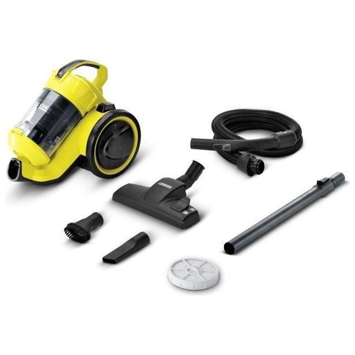 KÄRCHER VC3 - Aspirateur traîneau sans sac - 700W - 75 dB - A