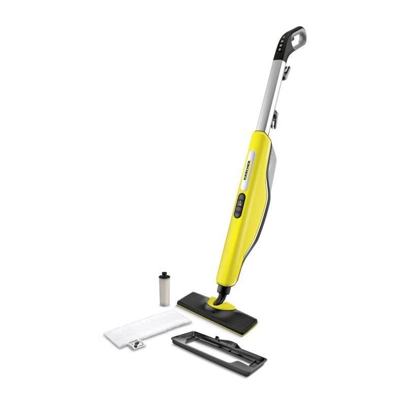 KARCHER SC3 UPRIGHT EASYFIX Balai vapeur pret en 30 secondes 3 réglages de vapeur pour différents types de sols