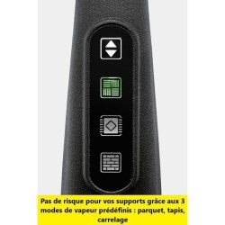 KARCHER SC3 UPRIGHT EASYFIX Balai vapeur pret en 30 secondes 3 réglages de vapeur pour différents types de sols