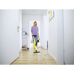 KARCHER SC3 UPRIGHT EASYFIX Balai vapeur pret en 30 secondes 3 réglages de vapeur pour différents types de sols