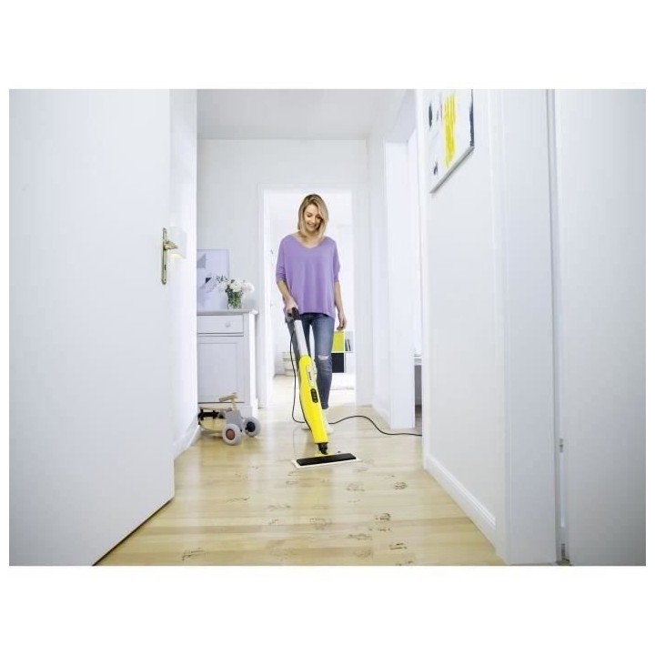 KARCHER SC3 UPRIGHT EASYFIX Balai vapeur pret en 30 secondes 3 réglag