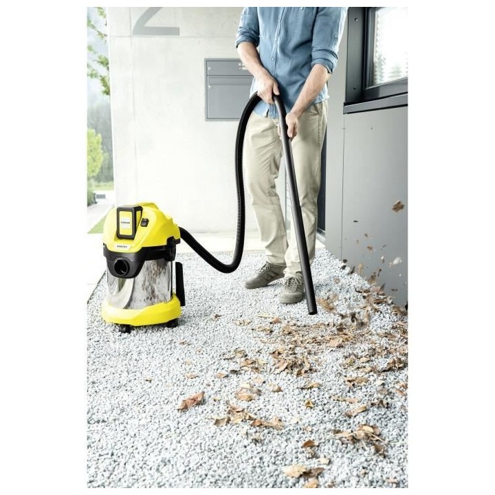 Aspirateur eau et poussiere KARCHER WD 3 Premium sans fil (sans batter