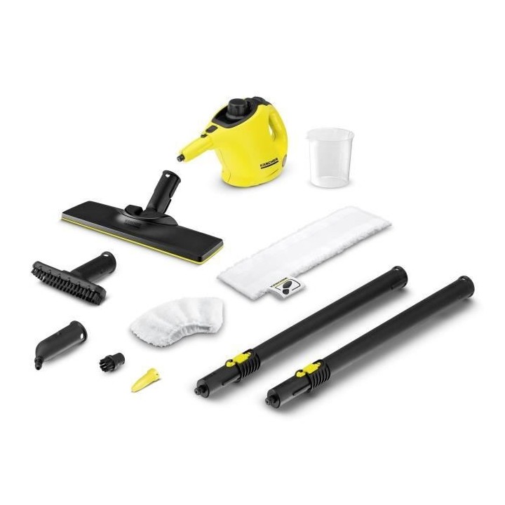 KARCHER Nettoyeur vapeur balai SC1 Easy Fix + kit sol