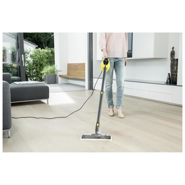 KARCHER Nettoyeur vapeur balai SC1 Easy Fix + kit sol