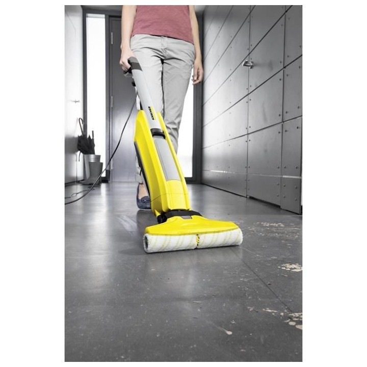 KARCHER FC5 - Nettoyeur de sols 2 en 1 avec systeme d'aspiration optim