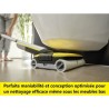 KARCHER Nettoyeur de sols FC 7 sans fil - 3 modes de Nettoyage - Position Parking - Auto-Nettoyage Des Rouleaux - Autonomie 45 m