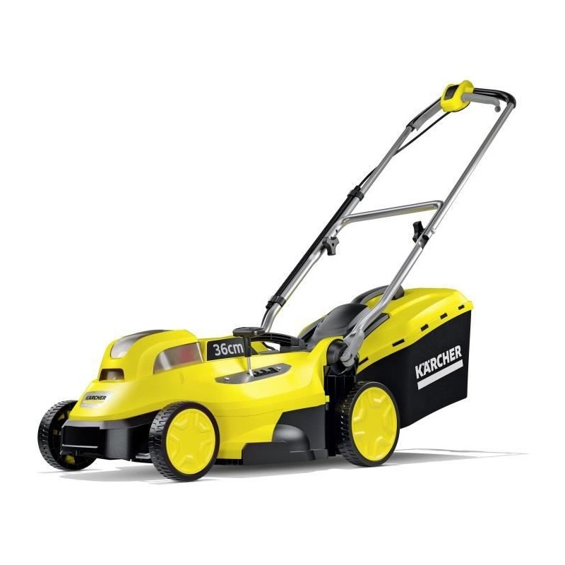 Tondeuse a batterie KARCHER LMO 18-36 - 36cm de coupe 18V - Livrée avec chargeur et batterie