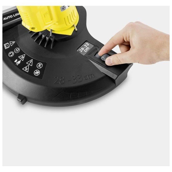Coupe bordure KARCHER LTR 36V - 33 cm (Sans batterie ni batterie)