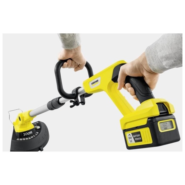 Coupe bordure KARCHER LTR 18V - 30 cm (batterie Power 18V et chargeur)