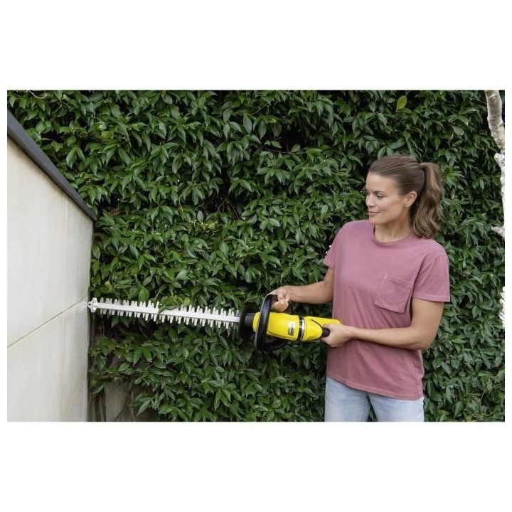 Taille haies KARCHER HGE 18-50 (batterie 18V / 2,5 Ah + chargeur rapid