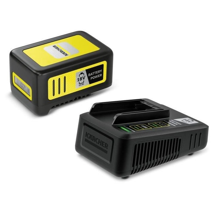 KARCHER Set batterie Power 18V / 5 Ah + chargeur