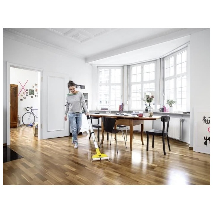 Nettoyeur de Sols KARCHER EWM2 - Rotation électrique des rouleaux - L