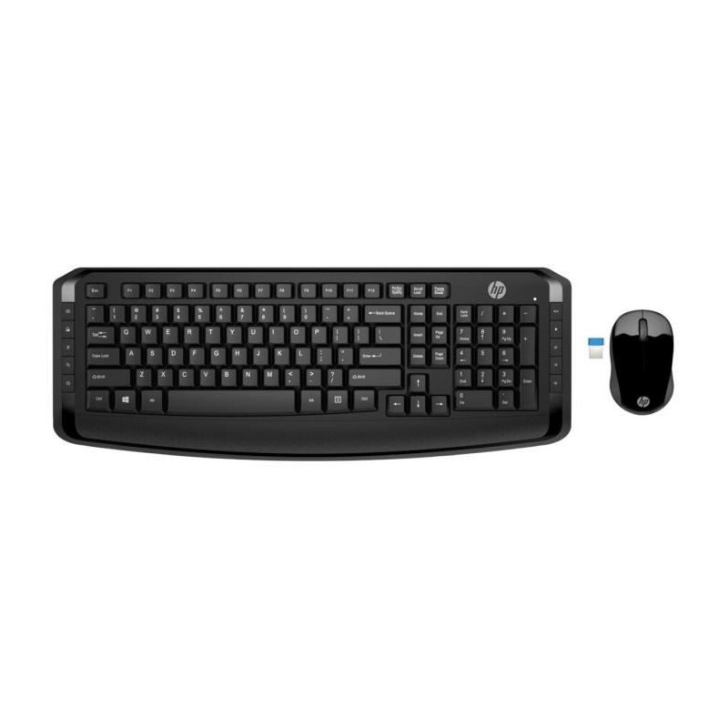 Clavier et souris sans fil 300 HP FR