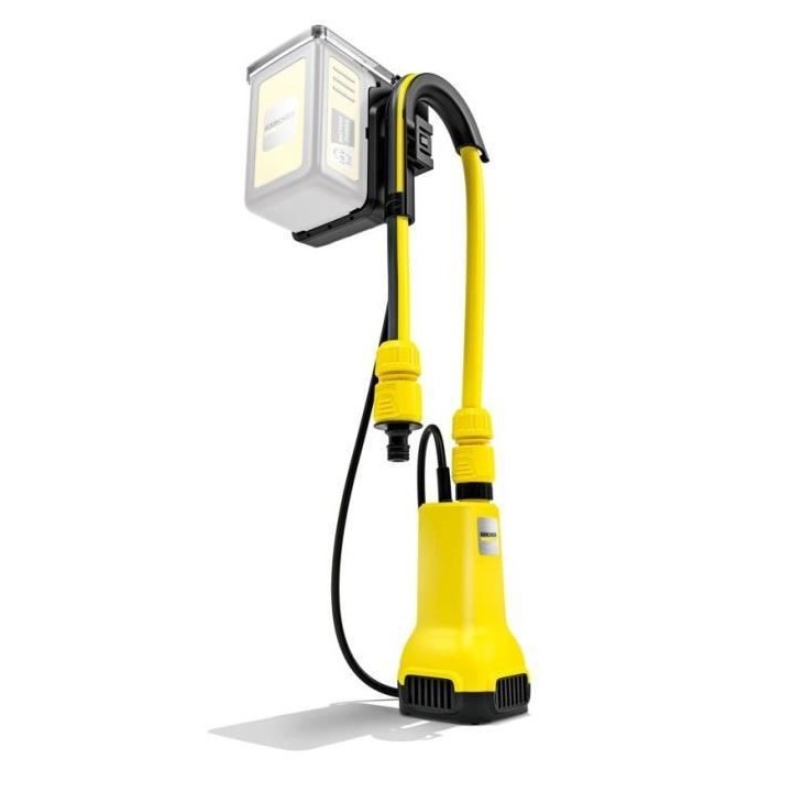 Pompe vide-futs sur batterie KARCHER BP 2.000-18 (Livré sans batterie