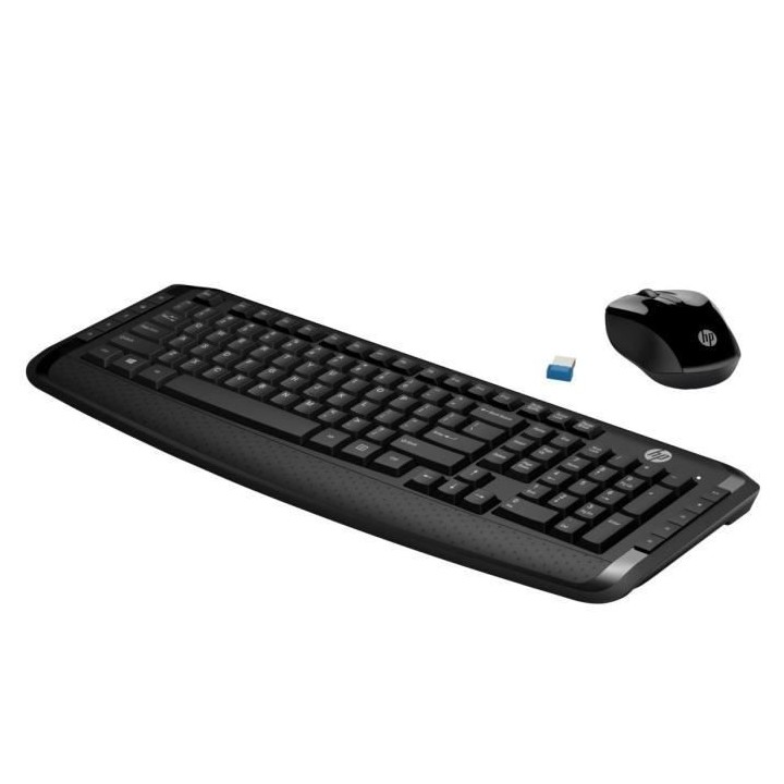 Clavier et souris sans fil 300 HP FR