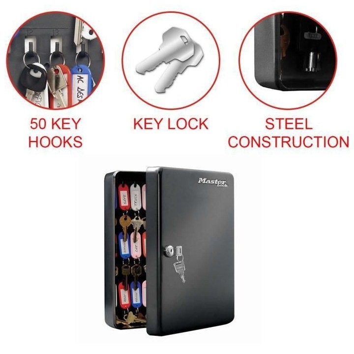 MASTER LOCK Armoire a clés 50 clés