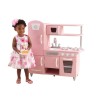 KIDKRAFT - Cuisine enfant 53347 + Accessoires - En bois - Rose Vintage