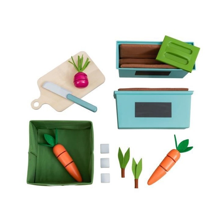 KidKraft - Cuisine pour enfant en bois Garden Gourmet - 53442 - access