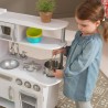 KIDKRAFT - Cuisine enfant en bois Vintage - Blanc