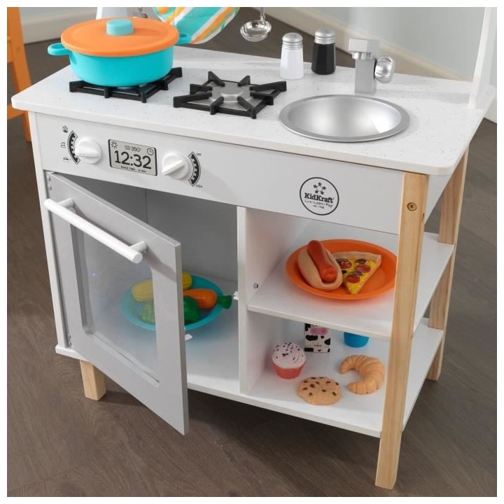 KIDKRAFT - Cuisine enfant All Time Play en bois + 39 accessoires - Bla