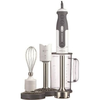 KENWOOD HDP401WH Mixeur plongeant Triblade - 800 W - Blanc/Gris