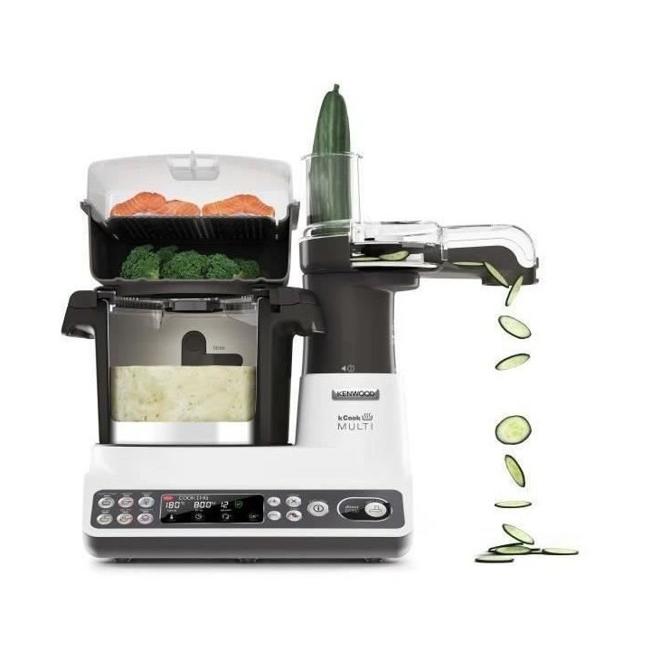 Robot multifonction cuiseur - KENWOOD CCL401WH kCook Multi - Gris