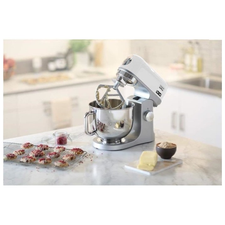 Robot pâtissier KENWOOD KMX750WH - Blanc - 1000 W - 5 L
