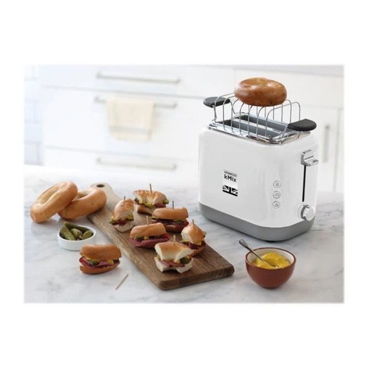 KENWOOD TCX751WH Grille-pain kMix - 2 fentes - 900 W - Blanc