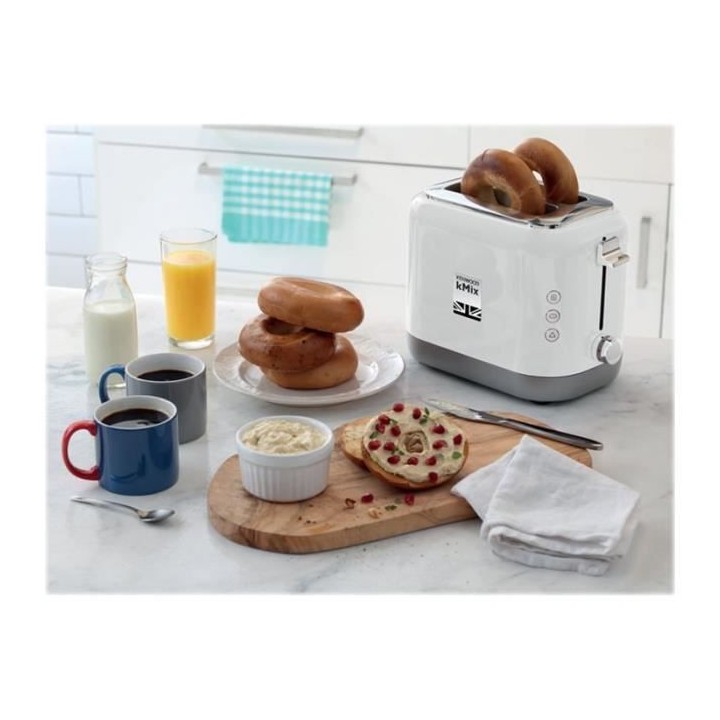 KENWOOD TCX751WH Grille-pain kMix - 2 fentes - 900 W - Blanc