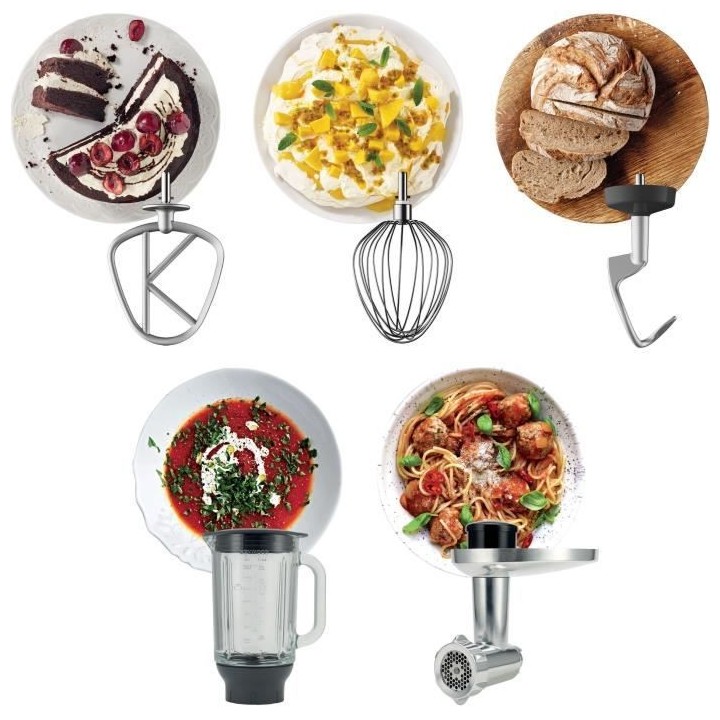 Robot pâtissier Chef XL 6,7L Blender + Hachoir métal - KENWOOD KVL41