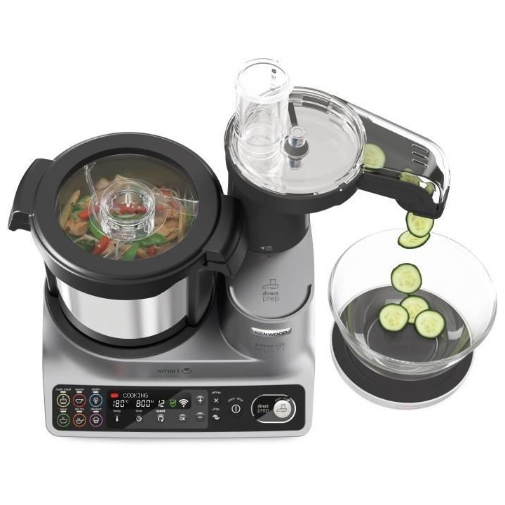 KENWOOD CCL450SI Robot Multifonction Cuiseur 180° - Gris/Noir