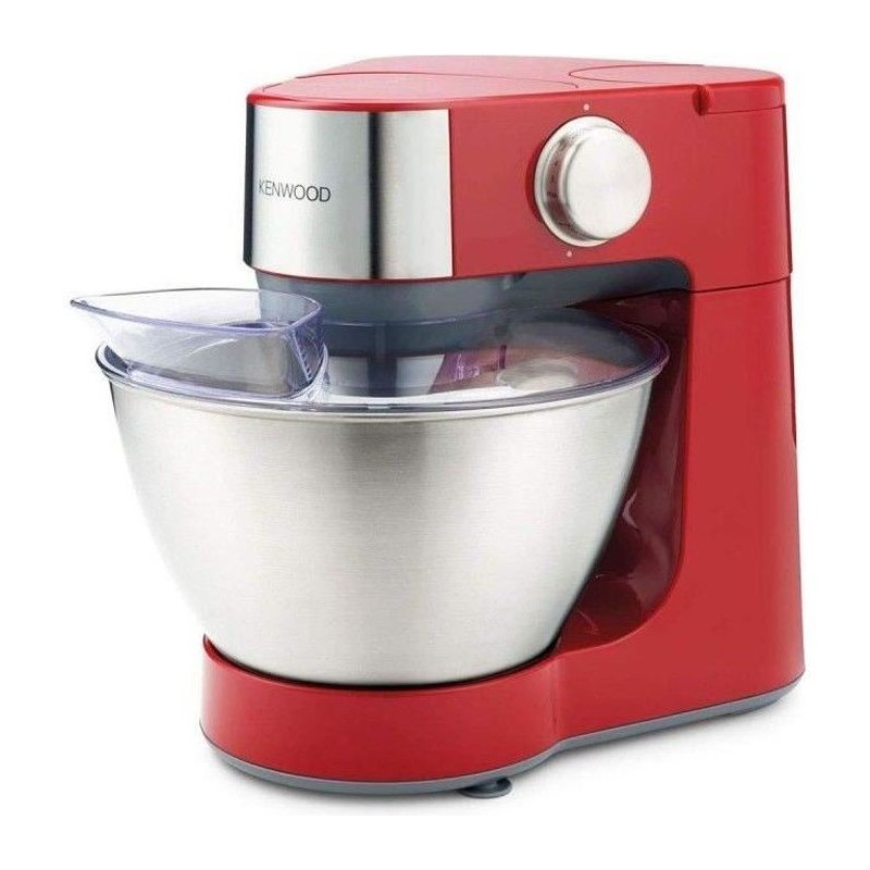 Robot KENWOOD KM280RD Kenwood Prospero - Rouge - Bol acier inoxydable 4.3L - Contrôle de vitesse variable - K-Batteur - Multifo