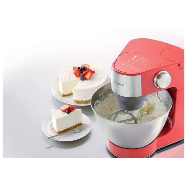 Robot KENWOOD KM280RD Kenwood Prospero - Rouge - Bol acier inoxydable