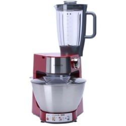 Robot KENWOOD KM280RD Kenwood Prospero - Rouge - Bol acier inoxydable 4.3L - Contrôle de vitesse variable - K-Batteur - Multifo