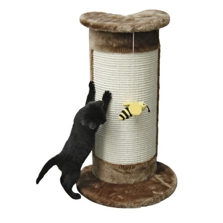 KERBL Arbre a chat angulaire 58cm - Brun