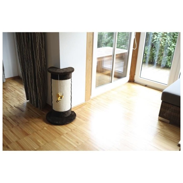 KERBL Arbre a chat angulaire 58cm - Brun