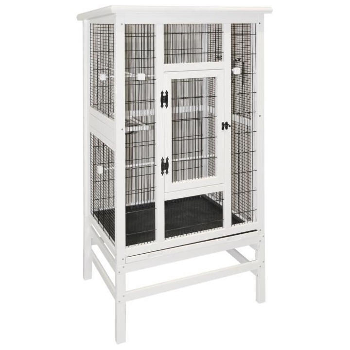 KERBL - Voliere en bois 82 x 67 x 151 cm