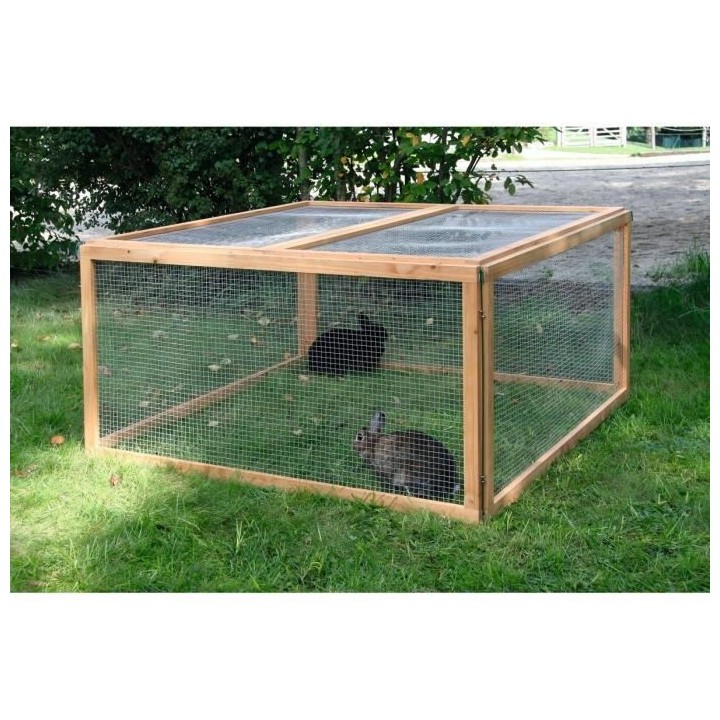 Kerbl Enclos extérieur pour animaux de compagnie Vario Bois 84399