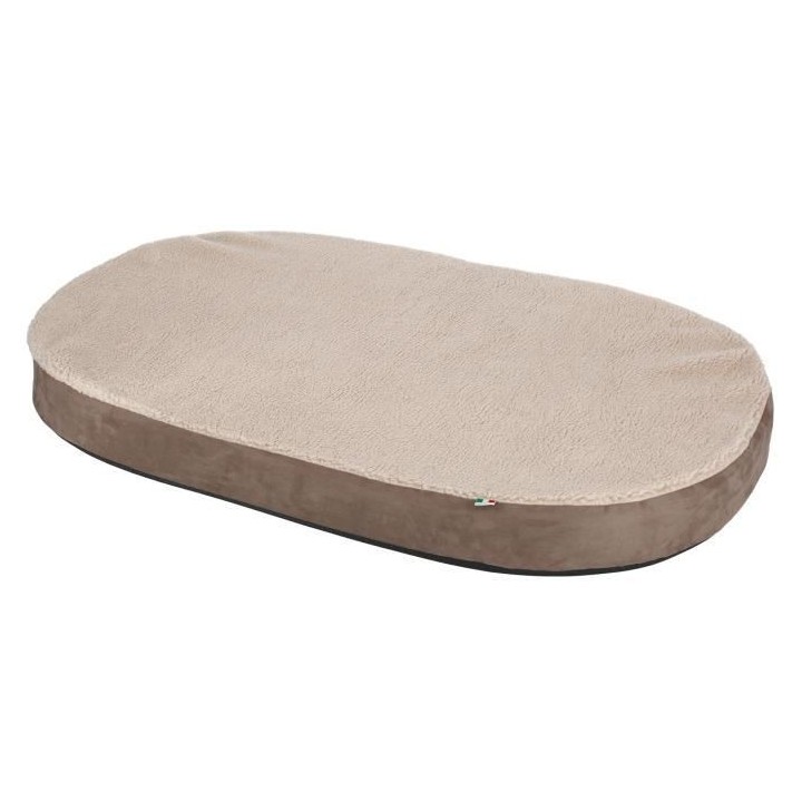 Kerbl Matelas en mousse a mémoire de forme 100x65 cm Beige et gris 80