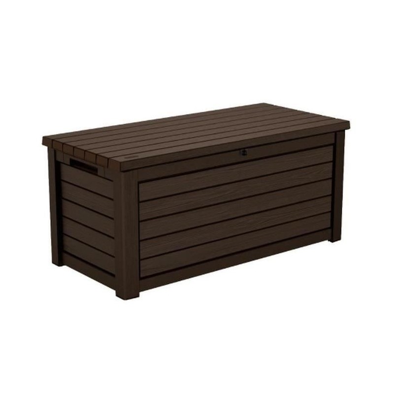 Coffre de jardin en résine NORTHWOOD Marron - 630 L