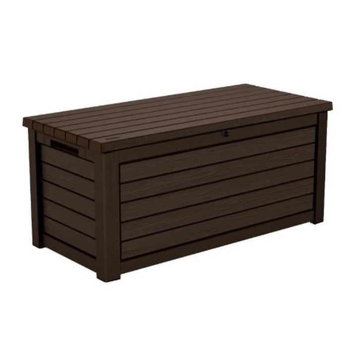 Coffre de jardin en résine NORTHWOOD Marron - 630 L