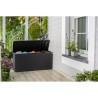 KETER Coffre de jardin Emily 277L - Gris anthracite